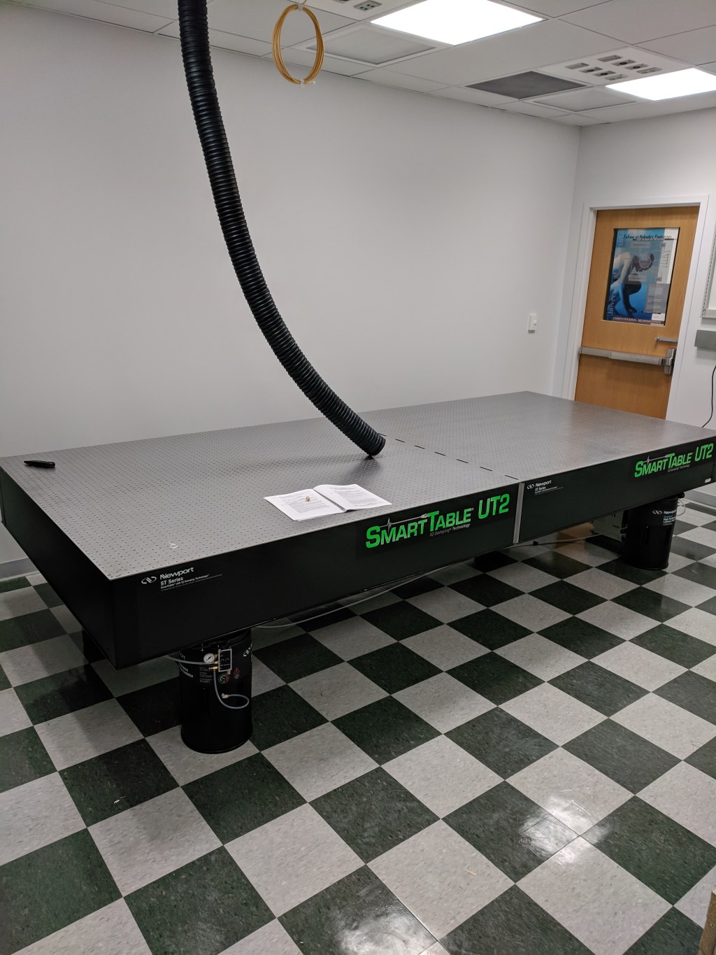 Optical Table Arrives